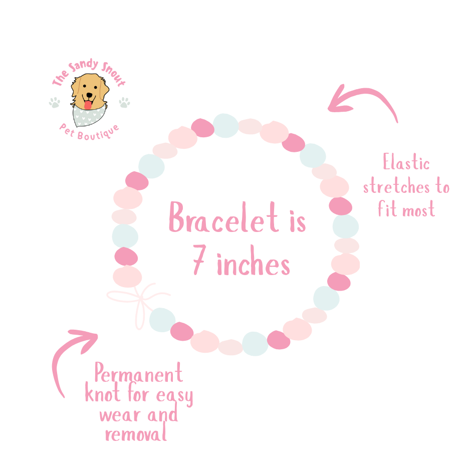Dog Mom Bracelet – 7" Stretch Beaded Bracelet 🐾 (3 Styles Available)